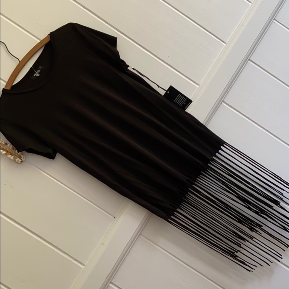 Michael Lauren Black Cut Tee